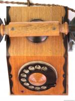 Photo Texture of Old Wooden Phone 0010